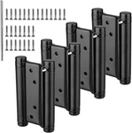 Stainless Steel Door Swing HINGE,4 Pack 4INCH Black Matte Self Closing Double. Fixed Price $71.13.