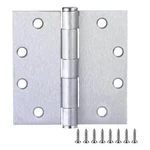 Stainless Steel Door Hinge Brushed Chrome 4 1/2 Inch 5/8 Radius 6 Pack. Fixed Price $54.22.