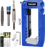 (blue) Door Hinge Router Template, Clamps, Mortise, Mounting Kit. Fixed Price $31.48.