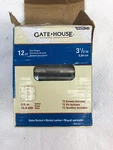 Box Of 12 Gate House 1/2 Hinge Satin Nickel # 0352846 No Screws Included. Fixed Price $9.99.