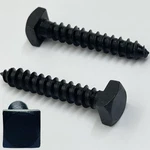 - X 1.5 Rustic Square Head Lag Wood Screws Decorative Antique Black S.... Fixed Price $26.83.
