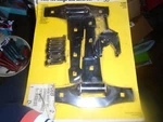 New Stanley Ornamental Gate And Latch Set, Black Steel Finish 79-0850. Fixed Price $29.95.