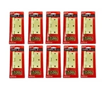 10 Pcs Everbilt 216704 Satin Brass Finish Door Hinge 3-1/2 X In, 15512. Fixed Price $29.57.