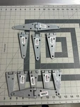 10-PACK National Hardware N128-249 N128-272 4" & 5" Heavy Strap Hinge Galvanized. Fixed Price $44.99.