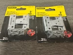 Stanley 75-3900 Light Duty Hinges 2 Zinc Plated Steel Lot Of Nos. Fixed Price $12.95.
