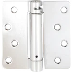 Self-closing Door Hinge, Inches, 1/4" Radius Corner, Polished Chrome By Stone. Fixed Price $24.05.