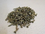 Schlage Pile Of Screws 9 X 3/4-IN For Door Hinges Polished Brass. Fixed Price $15.50.