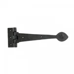 Door Strap Hinge Heart Tip Rough Forged Iron 10" Renovator's Supply. Fixed Price $24.99.