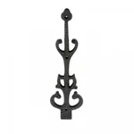 Black Wrought Iron Dummy Strap Hinge 11" Door Renovators Supply. Fixed Price $27.99.
