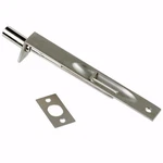 #1855-SN Solid Brass Door Flush Bolt, Satin Nickel, Hickory First Watch Security. Fixed Price $9.99.