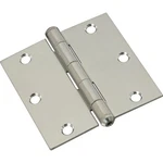National Hardware N830-277 Square Corner Door Hinge, Stainless Steel, Zinc, Non-. Fixed Price $21.94.