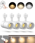 New 4-PACK Vanoopee Led Track Light Heads 10W VAN2402 White GU10 Bulbs. Fixed Price $24.99.