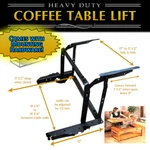Lift Top Coffee Table Diy Mechanism Hardware Up Spring Furniture Hinge. Fixed Price $52.49.