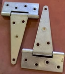 National Hardware 286BC Extra Heavy Hinge Zinc Plated 6" N129-171 Lot Of. Fixed Price $8.05.