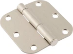 Hardware Essentials 5/8" Round Corner Door Hinge Satin Nickel (3"). Fixed Price $8.00.