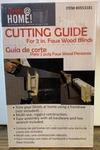 Trim Home Cutting Guide For 2IN Blinds Nos. Fixed Price $13.00.