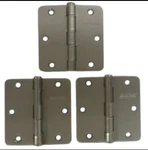 Schlage S3P1012FRP619 Plain Bearing Door 3.5" Hinge 1/4" Rad Pack With Screw. Fixed Price $24.95.