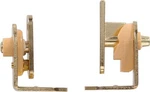 Hillman Brass Finish Cafe Door Hinges 1-1/2" 851593 Swinging/saloon. Fixed Price $9.95.