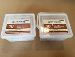 Gate House 10 Flush Hinge Satin Nickel Finish Lot Of 2 Packs New! 0396941. Fixed Price $19.18.
