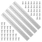 Yhntgb 4PCS 12INCH Stainless Steel Piano Hinge Heavy Duty With 48PCS Screws F.... Fixed Price $16.82.