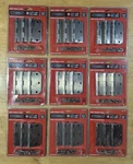 9 Pack (27 Hinges) Everbilt 3-1/2" X 5/8" Radius Satin Nickle Door New. Fixed Price $45.85.