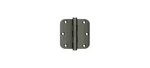 Deltana DSB35R515A 3-1/2" X 5/8" Radius Hinges Antique Nickel Pair. Fixed Price $53.48.