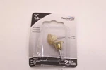 (2-PK) National Hardware Brass Cabinet Knob 5/8" N213-496. Fixed Price $6.26.