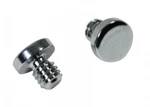 Door Hinges Bright Chrome Medium Coin Finial Pair Renovator's Supply. Fixed Price $9.99.