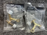 National Hardware N830-121 SPB1415 Hinge Pin Door Stop Bright Brass Finish. Fixed Price $9.99.