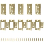 10 Pcs Non-mortise Door Hinges, 2 X 0.98 Inch Bi-fold With Screws.... Fixed Price $16.85.