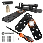 Awvob Hidden Door Hinge With Dual Bearing Design Rotating Silent Invisible D.... Fixed Price $64.28.