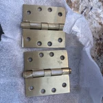 24! Stanley F179 4-1/2" X Plain Bearing Steel Hinges Bundle. Fixed Price $42.70.