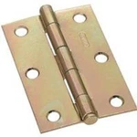 Stanley Narrow Utility Hinge 3"/76MM 69-0190 CD295 Satin Brass Tone 2PCS W/screw. Fixed Price $10.99.