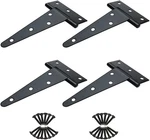 6 Inch Hinges, Heavy Duty T-strap Shed Door Gate. Fixed Price $10.99.