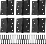 Yaocom 6 Pcs 4'' Ball Bearing Door Hinges Stainless Steel Heavy Duty X. Fixed Price $43.43.
