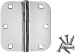 Cosmas Polished Chrome Door Hinge 3.5" Inch X With 5/8" Radius. Fixed Price $90.33.