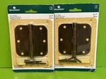 2X Brainerd Round Door Hinge 3 1/2 88MM 5/8 15MM 84059 Venetian Bronze. Fixed Price $14.00.