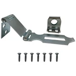 Grainger Approved 4PE46 Pk 5 Double Hinge Safety HASP,STEEL,3". Fixed Price $15.05.