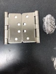 Deltana 4X4 Plain Bearing Hinge - Pair Satin Nickel. Fixed Price $17.96.