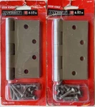 Pk's Everbilt 4-1/2" Door Hinge Prime Coated Commercial Grade 138 405 Free S&h. Fixed Price $12.95.