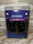 Schlage Lock SC3P1011F-619E Round Corn Hinge, 3-PACK. Fixed Price $7.99.