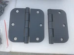 Ravinte Pack Matte Black 3.5" X Door Hinges MHYHS18 Steel Bifold. Fixed Price $24.87.
