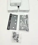 Lot Of Box, Emtek 9401419 Ball Bearing Hinge 4"X4"X3.3MM Sqcr, US19, Steel. Fixed Price $46.09.