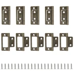 10 Pcs 2 X 0.98 Inch Non-mortise Door Hinges Antique Bronze Bi-fold. Fixed Price $17.82.