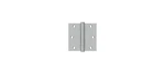 Deltana SS33U32D-R 3" X Square Hinge, Residential Brushed Stainless Pair. Fixed Price $19.35.