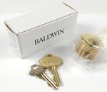 Baldwin 8321 003 Mortise Single Cylinder Keyway 1-1/8" Polished Brass W/ Keys. Fixed Price $29.50.