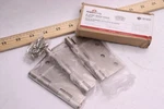 Design House Square Plain Bearing Mortise Hinge Satin Nickel 4" X 181651. Fixed Price $6.11.