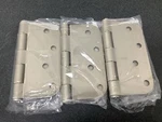 Miseno MDH4003SN 4X4 Plain Bearing 5/8" Radius Corner Door Hinge - Pack Sati. Fixed Price $19.08.