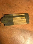 Rare Boxwood Stanley # 13 1/2 Folding 6 Caliper Rule W/ Brass Hinge Unmolested. Fixed Price $99.00.