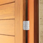 Stainless Steel Door Hinge Painted White 4 Inch 5/8 Radius 12 Pack. Fixed Price $47.38.